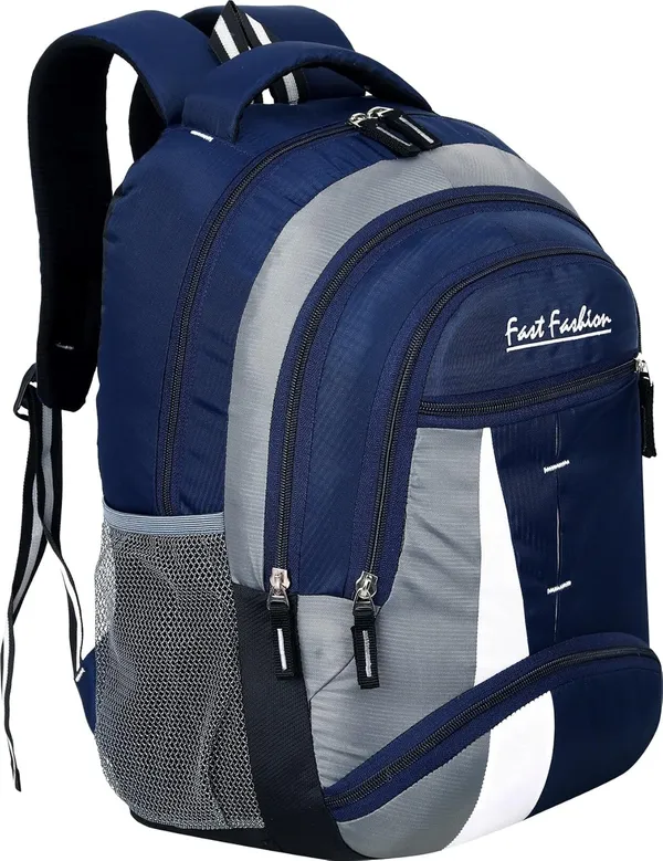 30L_Laptop_Backpack_Medium_Bagpack_School_College_Travel_Bag_Office_Bag,Blue_&_Grey