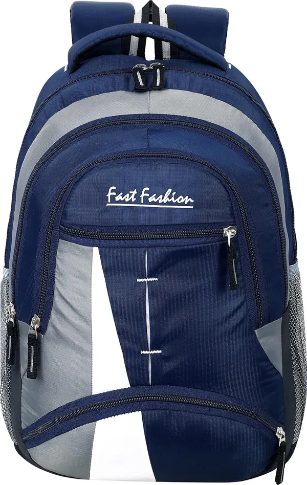 30L_Laptop_Backpack_Medium_Bagpack_School_College_Travel_Bag_Office_Bag,Blue_&_Grey