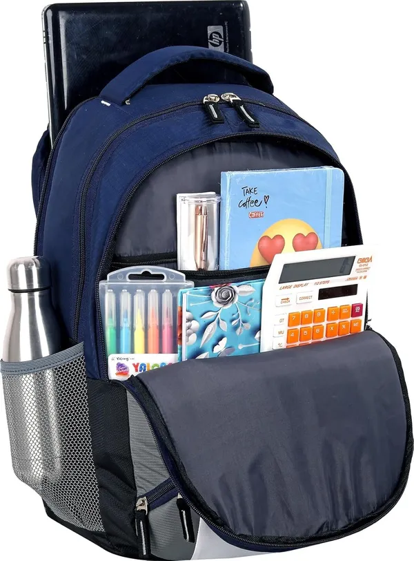 30L_Laptop_Backpack_Medium_Bagpack_School_College_Travel_Bag_Office_Bag,Blue_&_Grey