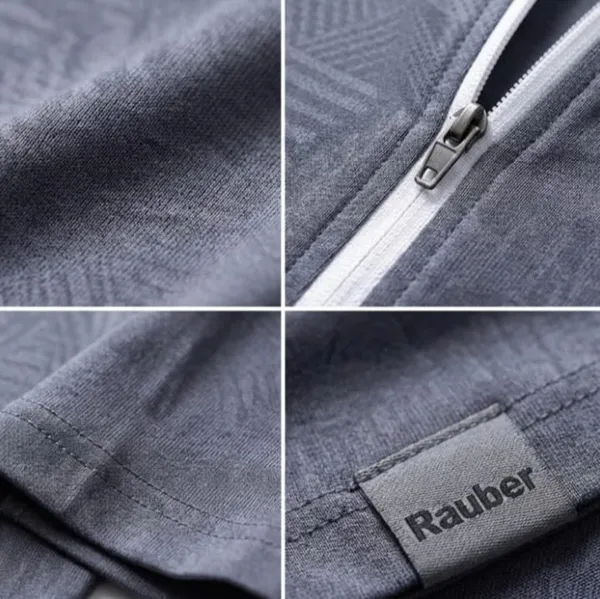 Grey_Athletic_Fit_Half_Zip_T-Shirt_for_Men