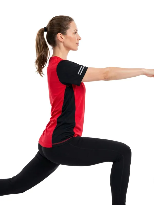 Red_And_Black_Active_Fit_Sports_T-Shirt_for_Women