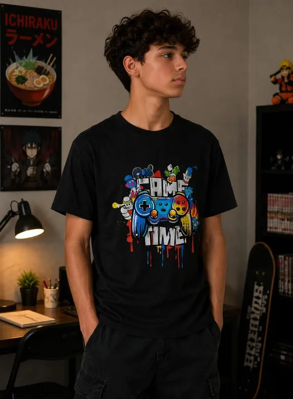 Black_Graphic_Print_T-Shirt_for_UNISEX