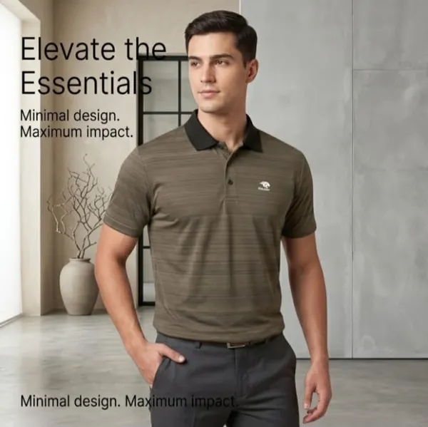 Olive_Textured_Polo_T-Shirt_for_Men