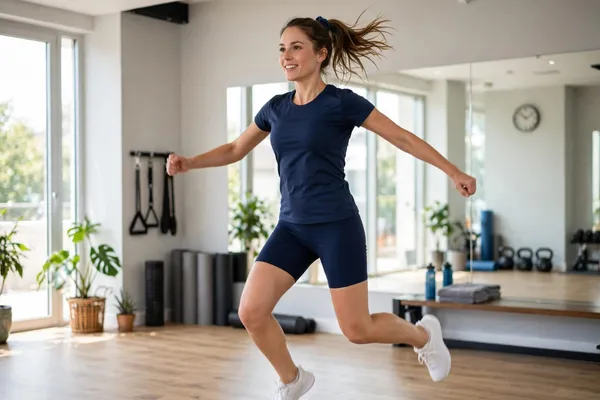 Navy_Fitted_Training_Shorts_for_Men_And_Women