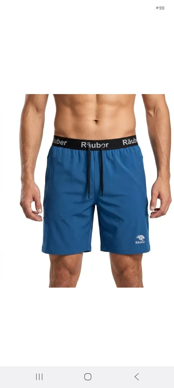 Blue_Drawstring_Sports_Shorts_for_Men