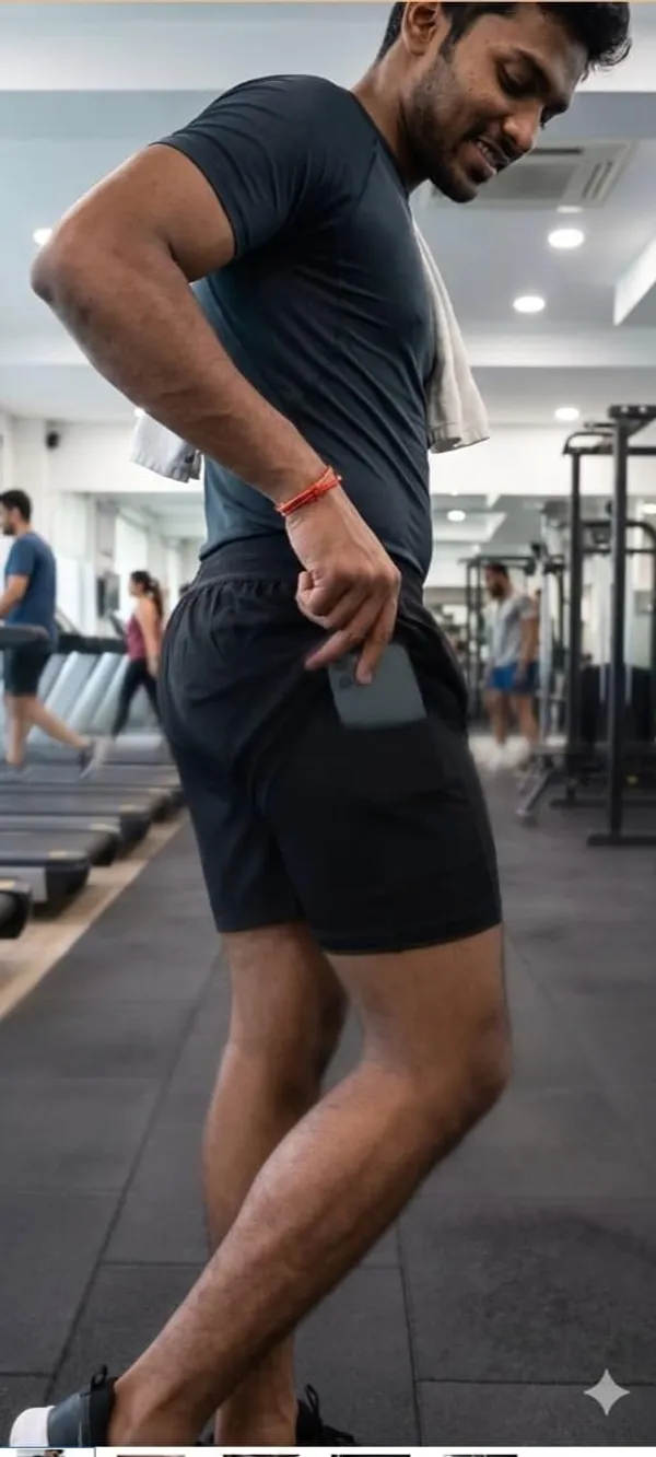 Black_Athletic_Fit_Gym_Shorts_for_Men