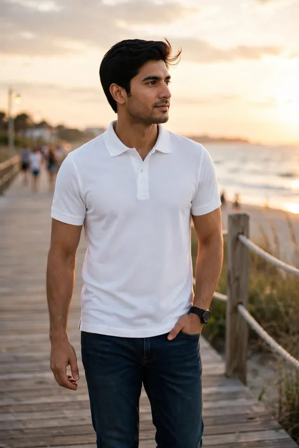 White_Casual_Polo_T-Shirt_for_Men