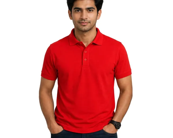 Red_Polo_Collar_T-Shirt_for_Men