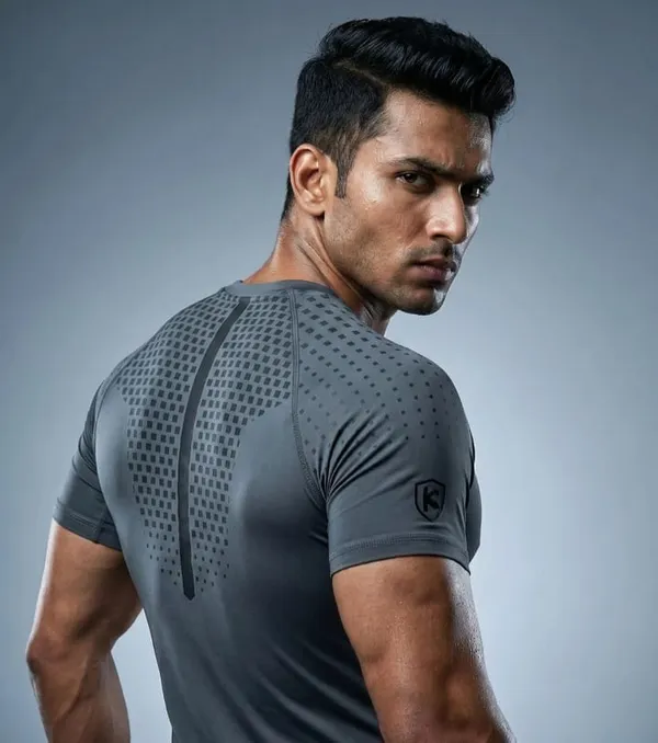 Grey_Textured_Athletic_T-Shirt_for_Men