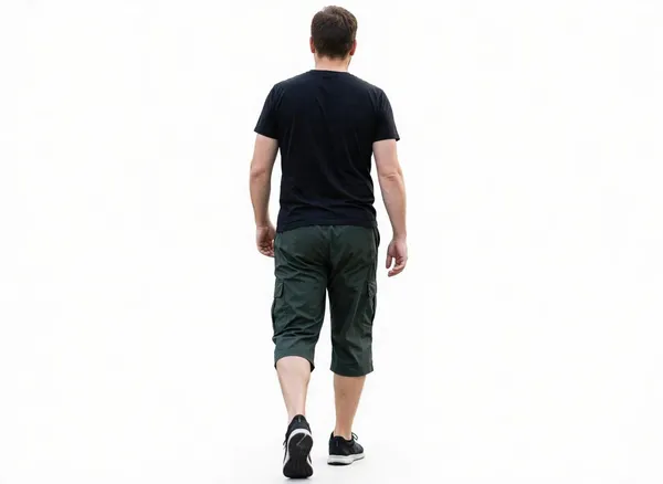 Green_Cargo_Knee-Length_Shorts_for_Men