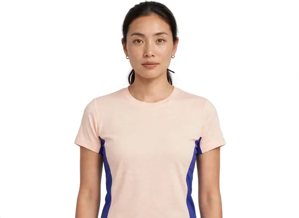 Beige_Short_Sleeve_Sports_T-Shirt_for_Women