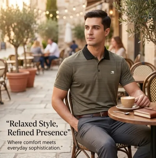 Olive_Textured_Polo_T-Shirt_for_Men