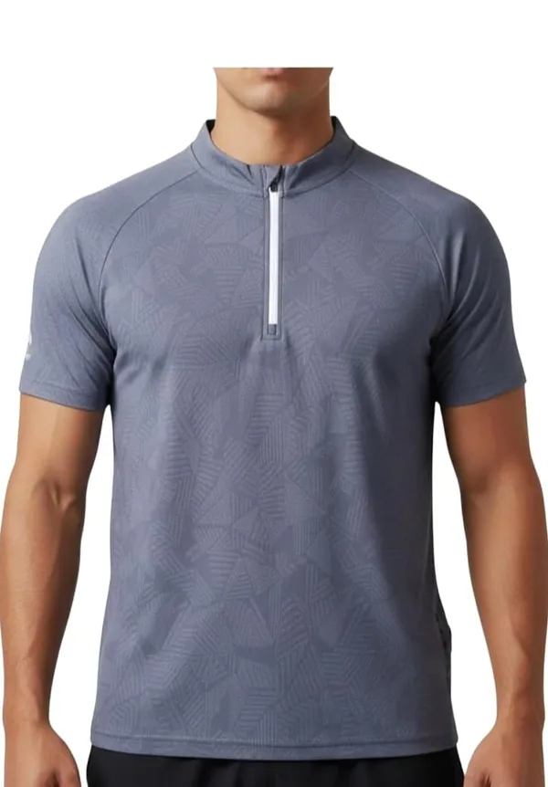 Grey_Athletic_Fit_Half_Zip_T-Shirt_for_Men