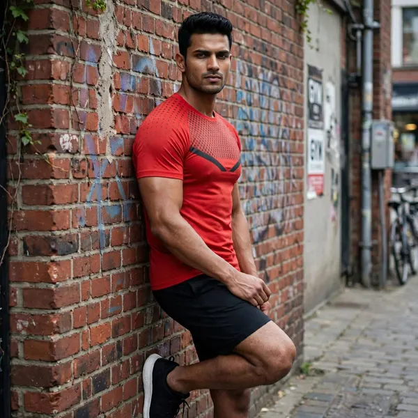 Red_Athletic_Fit_Sports_T-Shirt_for_Men