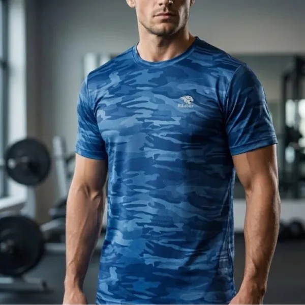 Blue_Camouflage_Regular_Fit_T-Shirt_For_Men