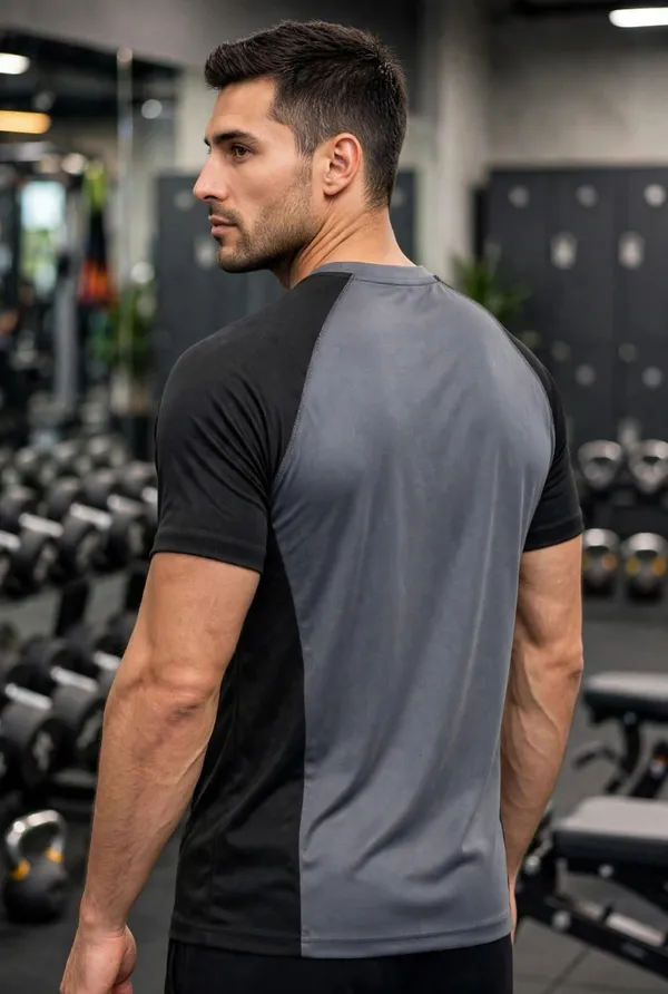 Grey_And_Black_Raglan_Sports_T-Shirt_for_Men