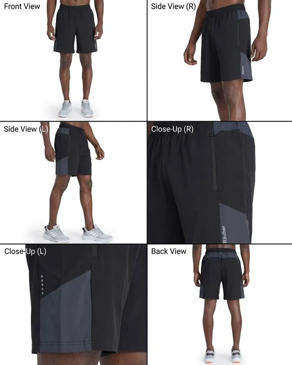 Black_Athletic_Fit_Shorts_for_Men