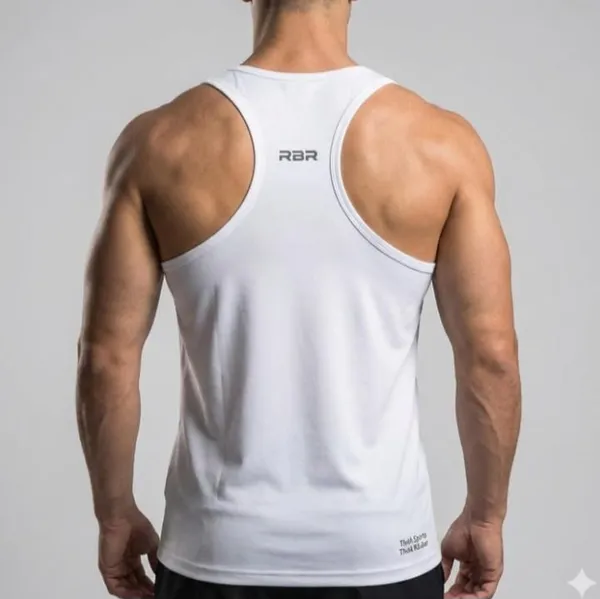 White_Sleeveless_Regular_Fit_Tank_Top_for_Men