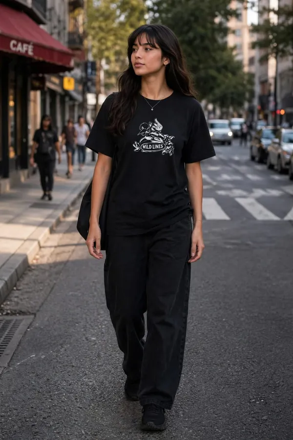 Black_Regular_Fit_Graphic_T-Shirt_for_unisex