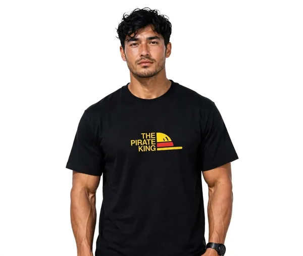 Black_Casual_T-Shirt_And_Cargo_Pants_Set_for_Men