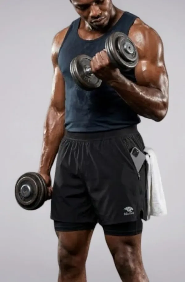 Black_Athletic_Fit_Gym_Shorts_for_Men