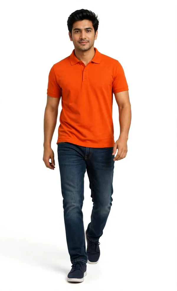 Orange_Polo_T-Shirt_for_Men