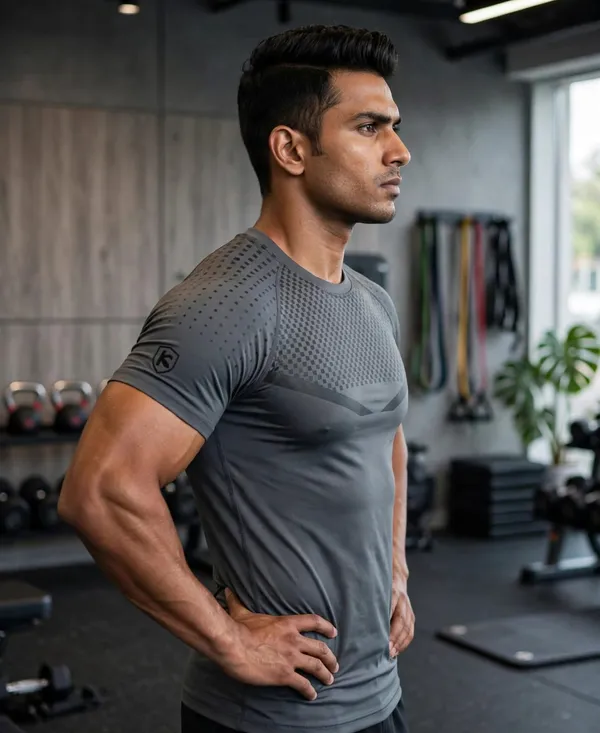 Grey_Textured_Athletic_T-Shirt_for_Men