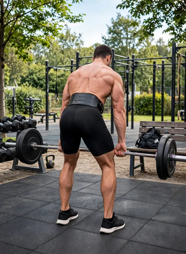 Black_Compression_Sports_Shorts_for_Men_And_Women