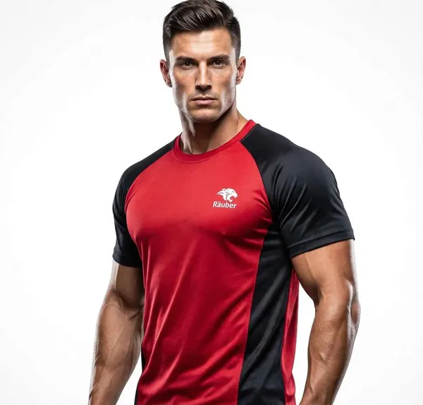 Red_Raglan_Sports_T-Shirt_for_Men