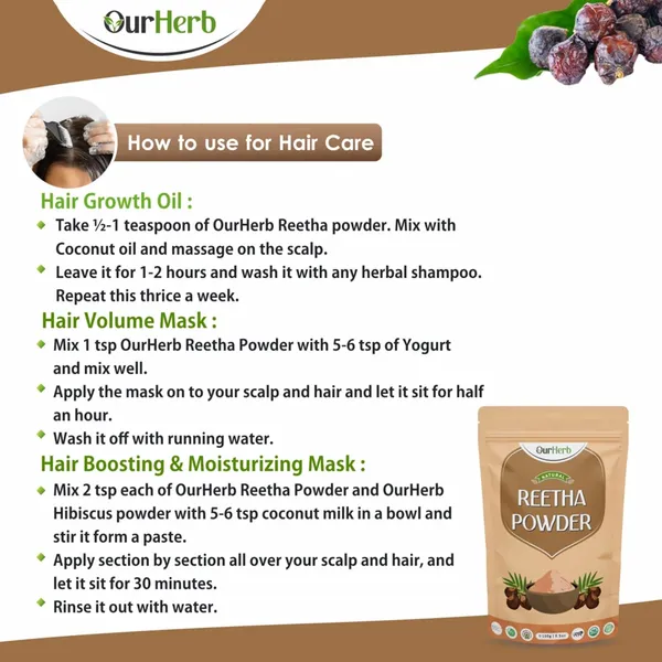 Amla_+_Reetha_+_Shikakai_Powder_|_For_Strengthening,_Conditioning_&_Nourishing_Hair_|_Suitable_For_All_Hair_Types_With_Spoons_Combo_Pack_-_300G_(100G_X_3)