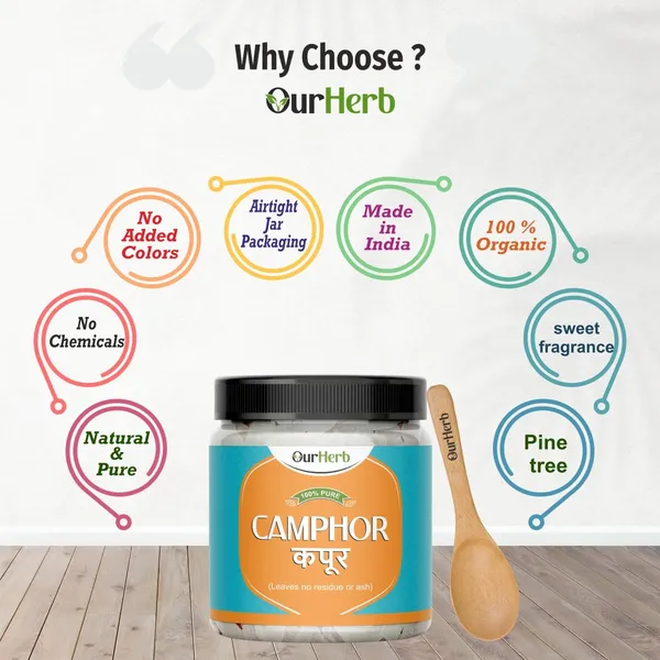 Pure_Organic_And_Original_Bhimseni_Camphor_Kapoor_Container_|Purifying_&_Pleasant_Fragrance_For_Pooja,_Hawan_|Organic_Camphor,_Diffuser_Camphor_Includes_Wooden_Spoon_–_100G_|_3.5_Oz
