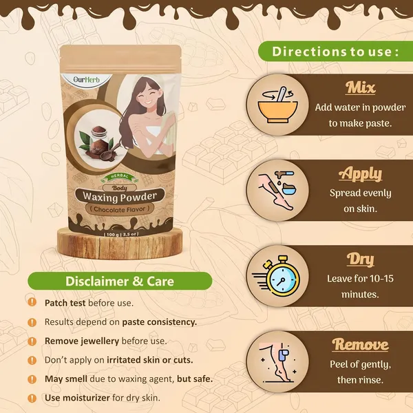 Body_Wax_Powder_–_Chocolate_Flavour_|_Herbal_Hair_Remover_For_Women_|_Full_Body_Painless_Waxing_Powder_|_No_Chemicals_Or_Rashes_–_100G_|_3.5_Oz