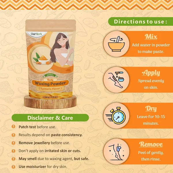 Body_Wax_Powder_–_Turmeric_Flavour_|_Herbal_Hair_Remover_For_Women_|_Full_Body_Painless_Waxing_Powder_|_No_Chemicals_Or_Rashes_–_100G_|_3.5_Oz