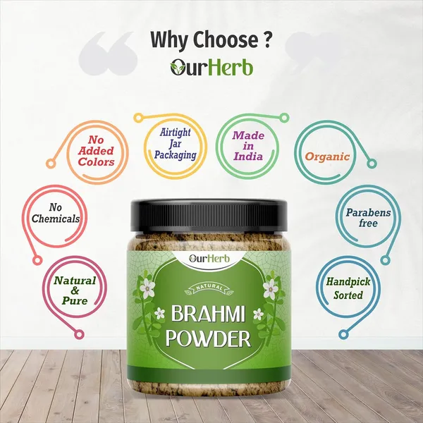 Pure_&_Natural_Brahmi_Powder_(Bacopa_Monnieri_Powder)_For_Health_&_Hair_Care_With_Wooden_Spoon_-_200G_|_7_Oz