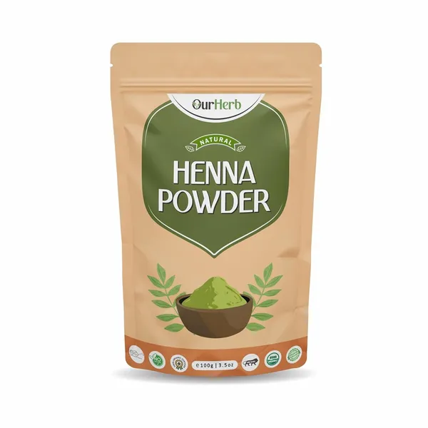 Pure_&_Natural_Henna_Powder_(Lawsonia_Inermis)_Enriched_With_Precious_Herbals_For_Natural_Hair_Color,_Growth_Boosters_&_Conditioning_-_100G_|_3.5_Oz