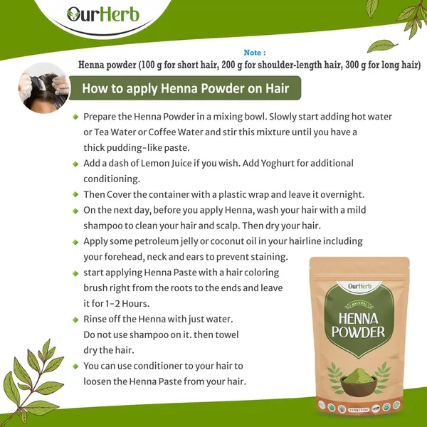 Pure_&_Natural_Henna_Powder_(Lawsonia_Inermis)_Enriched_With_Precious_Herbals_For_Natural_Hair_Color,_Growth_Boosters_&_Conditioning_-_100G_|_3.5_Oz