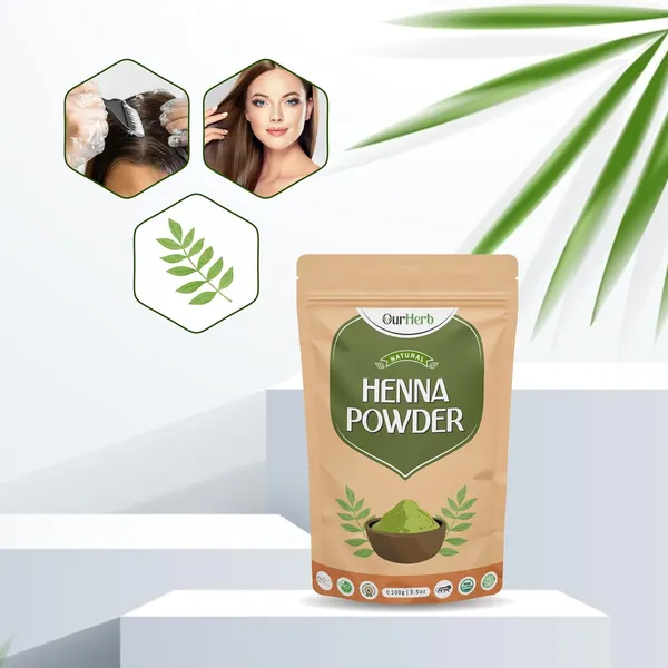 Pure_&_Natural_Henna_Powder_(Lawsonia_Inermis)_Enriched_With_Precious_Herbals_For_Natural_Hair_Color,_Growth_Boosters_&_Conditioning_-_100G_|_3.5_Oz