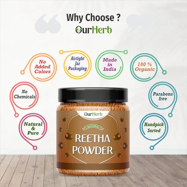 Pure_&_Natural_Reetha_(Aritha,_Soap_Nut)_Powder_For_Hair_Care_With_Wooden_Spoon_-_200G_|_7_Oz