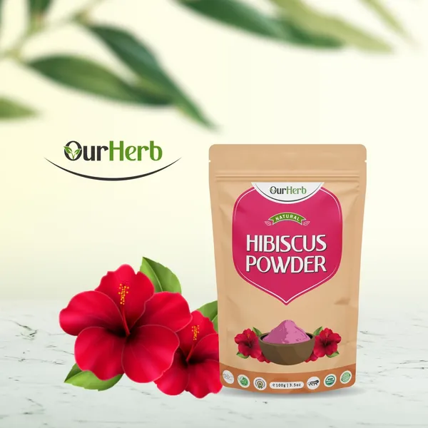 Hibiscus_+_Bhringraj_Powder_|_For_Strengthening,_Conditioning_&_Nourishing_Hair_|_Suitable_For_All_Hair_Types_With_Spoon_Combo_Pack_-_200G_(100G_X_2)