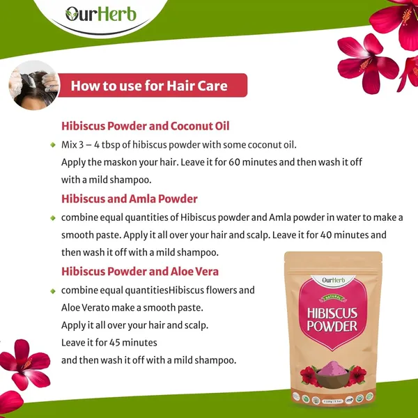 Hibiscus_+_Reetha_Powder_|_For_Strengthening,_Conditioning_&_Nourishing_Hair_|_Suitable_For_All_Hair_Types_With_Spoon_Combo_Pack_-_200G_(100G_X_2)