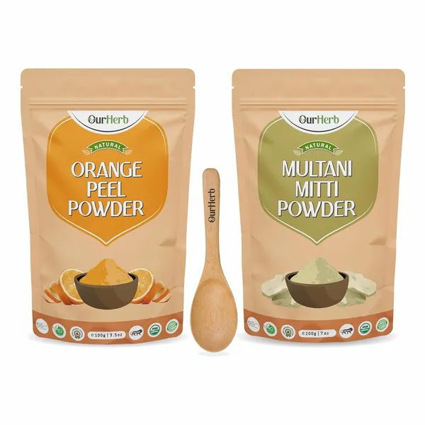 Orange_Peel_+_Multani_Mitti_Powder_|_Face_Pack_Pure_&_Natural_Skin_Whitening_|_Face_Mask_And_Facial_|_For_All_Type_Of_Skin_Care_With_Spoon_Combo_Pack_-_200G_(100G_X_2)