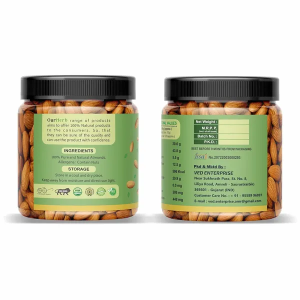 Premium_California_Almonds_200G_(Pack_Of_2)_|_Whole_Badam_Giri_|_Healthy_Snack_&_Dry_Fruit_|_Crunchy_Nuts_|_Source_Of_Protein,_Fiber,_Magnesium_&_Phosphorus_|_Zero_Cholesterol_200G_X_2_=_400G