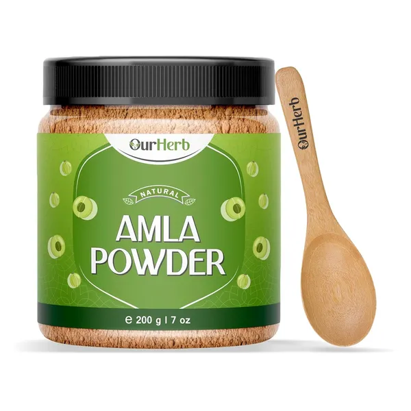 Pure_&_Natural_Amla_Powder_For_Skin_&_Hair_-_200_Gram|_100%_Natural_Indian_Gooseberry_Powder_With_Wooden_Spoon