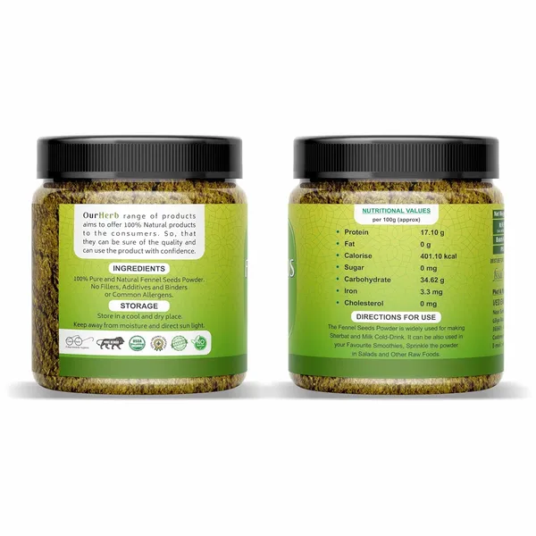 Pure_&_Natural_Fennel_Seeds_(Saunf)_Powder_For_Healthy_Life_With_Wooden_Spoon_-_200G_|_7_Oz