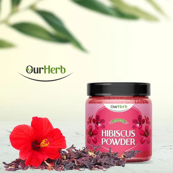Organic_Hibiscus_Flower_Powder_For_Face_Pack_And_Hair_Mask_For_All_Types_Of_Hair_,_Natural_Pure_Hibiscus_Rosa-Sinensis_Hair_&_Skin_Care,_Gudhal_Ka_Phool_Powder_-200Gram