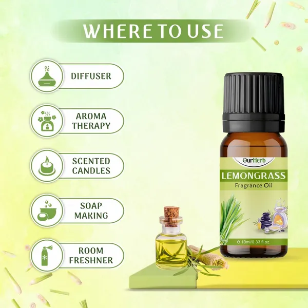 Lemongrass_Fragrance(Essential)_Oil_10Ml_|_Natural_Aroma_Oil_For_Diffuser_&_Home_Fragrance_|_Ideal_For_Candle_Making,_Aromatherapy_&_Helps_In_Meditation_|_Aromatherapy,_Air_Fresheners
