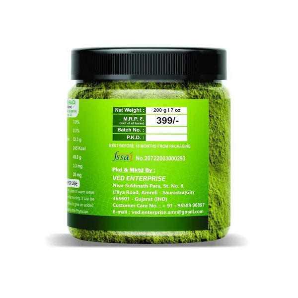 Organic_Moringa_Powder_200G_|_100%_Pure_Moringa_Leaf_Powder_|_Ayurvedic_Superfood_Helps_In_Immunity,_Energy,_Weight_Loss,_Skin_&_Hair_|_Non-Gmo,_No_Preservatives