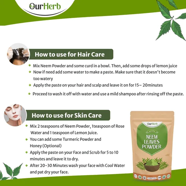 Neem_Leaves_Powder_|_100G_(3.5_Oz)_|_For_Face_Pack_&_Hair_Care_|_Supports_Clear_Skin_&_Scalp_Care_|_Pure_&_Natural_Zipper_Stand_Pouch