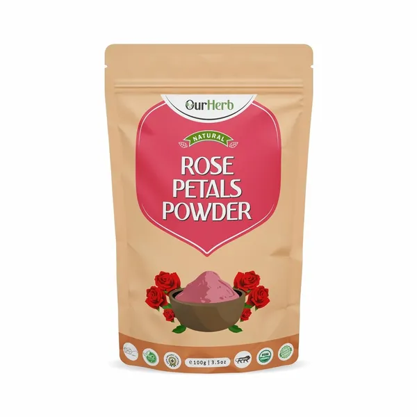 Pure_&_Natural_Rose_Petal_Powder_For_Skin_&_Hair_|_Vitamin_Enriched_|_Supports_Tanning_&_Glowing_Skin_|_Face_Pack_Mask_–_100G_|_3.5_Oz