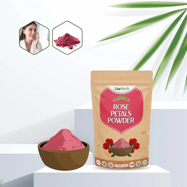 Pure_&_Natural_Rose_Petal_Powder_For_Skin_&_Hair_|_Vitamin_Enriched_|_Supports_Tanning_&_Glowing_Skin_|_Face_Pack_Mask_–_100G_|_3.5_Oz
